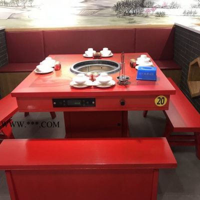鑫韻峰 火鍋店火鍋?zhàn)来罄硎姶庞貌团_桌