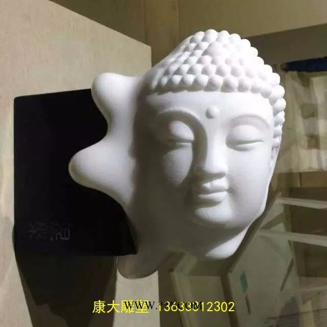康大雕塑定制 佛像雕塑大型大理石漢白玉佛像佛頭雕塑價格合理
