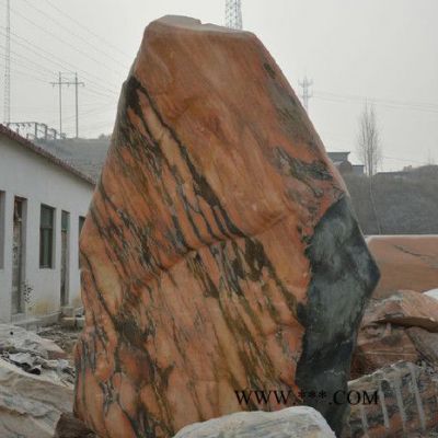 大理石散置自然石 五彩石產(chǎn)地 園林駁岸或與其他景物結(jié)合使用
