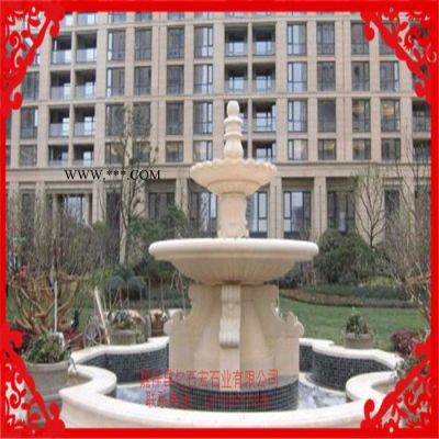 石噴泉廠家 供應(yīng)晚霞紅大理石中式噴泉 廣場景觀音樂噴泉
