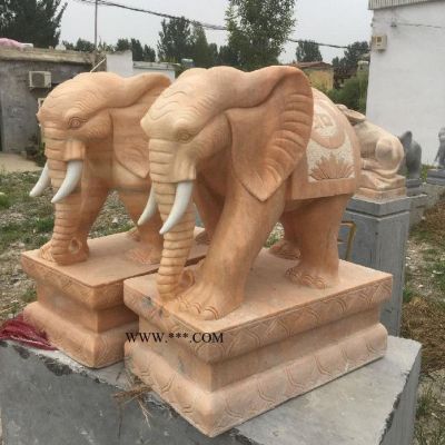供應(yīng)漢白玉大象 大理石動(dòng)物石象 石象廠家批發(fā)價(jià)格
