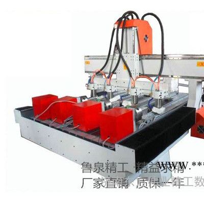 魯泉精工1318立體雕刻機(jī)   大理石三維四軸浮雕機(jī) 重型石材雕刻機(jī)多功能 1318立體圓柱雕刻機(jī)