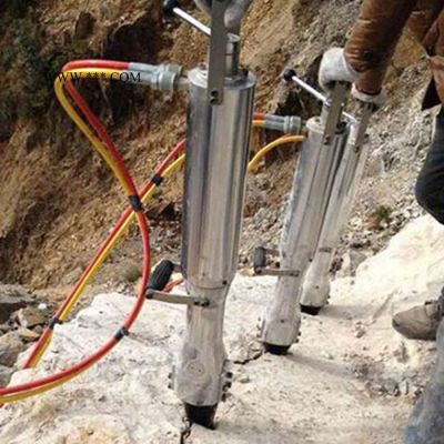 程煤劈裂機  電動分裂機 大理石礦山開山劈石機器