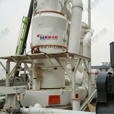 石灰石300目小型雷蒙磨處理碳酸鈣縱擺磨粉機(jī)