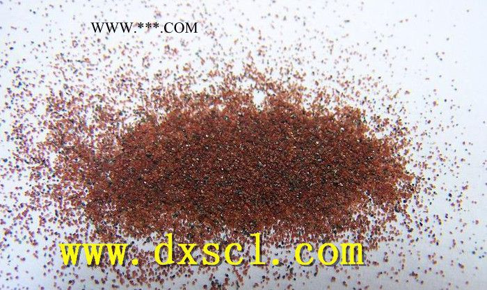 新型耐磨石榴石濾料 棕剛玉石榴石濾料 天然金剛砂石榴石濾料