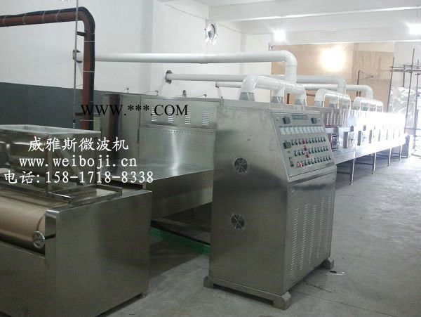 威雅斯大型微波藍(lán)晶石粉烘干設(shè)備