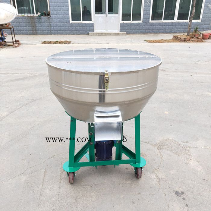 碳酸鈣不銹鋼鼓式攪拌機 360度旋轉(zhuǎn)混合機 香辛料不銹鋼拌料機