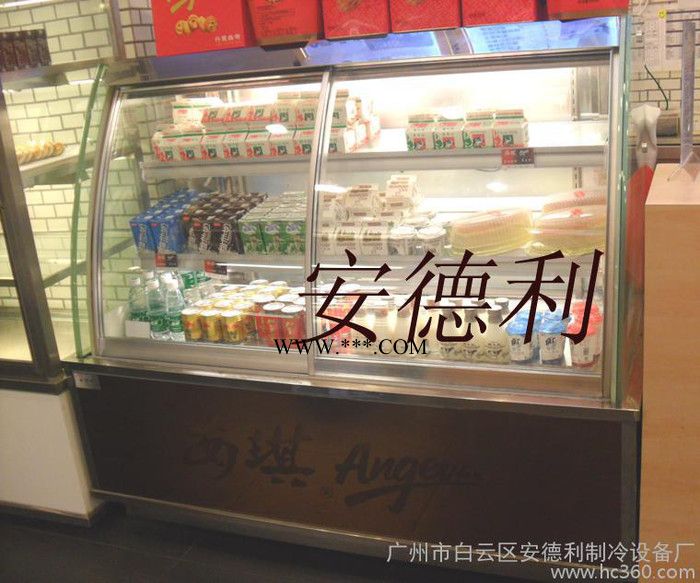 供應商店T1型制冷保鮮柜  黑色大理石蛋糕柜