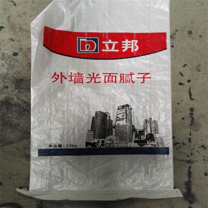 西城塑業(yè)供應(yīng)彩印防水膩?zhàn)臃郯b袋 化工包裝閥口袋 碳酸鈣專用編織包裝袋