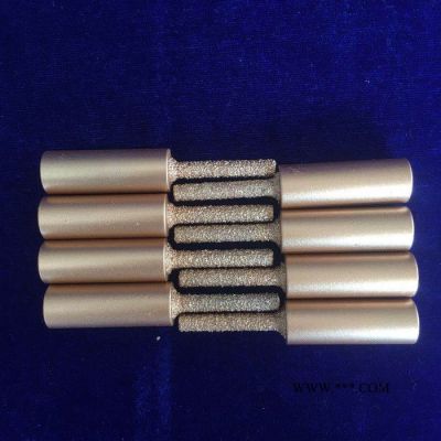 釬焊金剛石磨頭 36-220#粒度范圍 鑄件、塑膠打磨毛刺專用 圓柱磨頭
