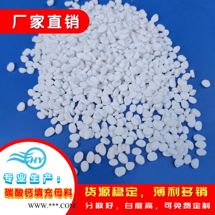 浩洋B10碳酸鈣超白填充母料廠方直銷批發(fā) PP注塑填充母料