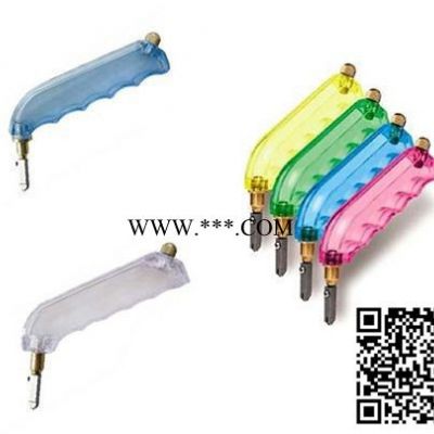 曼德04028金剛石工具 多功能彩色充油滾輪玻璃刀波紋片金剛筆電鍍金剛石人性化手柄 手握式玻璃切割刀工具