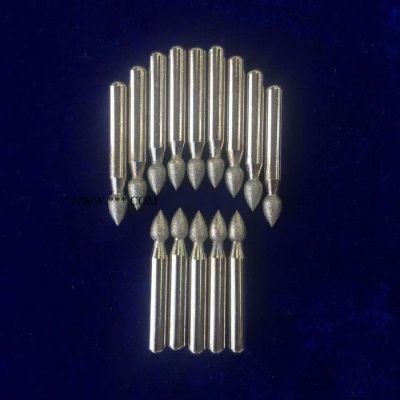 玉石雕刻石材刻字王 電鍍鉆石 打磨頭金剛石磨頭可提供基體