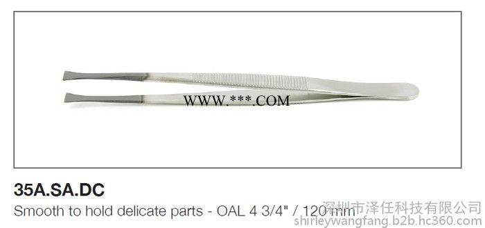 ideal-tek鑷子35A.SA.DC 代理ideal-tek鑷子 金剛石扁頭鑷子