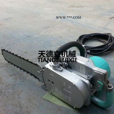 380V60公分電動(dòng)金剛石鏈鋸 鋸煤合金鏈條鋸鋸 木材鏈條鋸