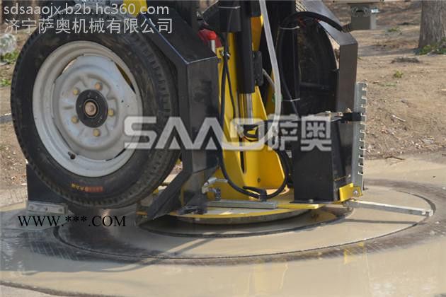 高效率施工現(xiàn)場井蓋切割機廠家圓形路面切縫機金剛石弧形圓鋸片
