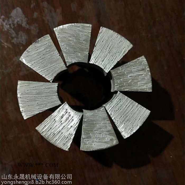 永晟機(jī)械 環(huán)氧地坪打磨機(jī)磨頭 水磨石機(jī)用金剛石磨頭 圓形10mm厚金剛石打磨機(jī)磨頭