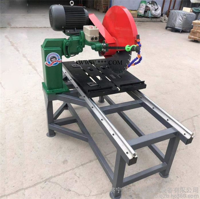 多功能滑道式石材切割機 花崗巖裁切機 金剛石鋸片石材切割機