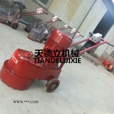 天德立350型 手推水磨石機 水泥地面打磨拋光機 金剛石磨塊磨地機