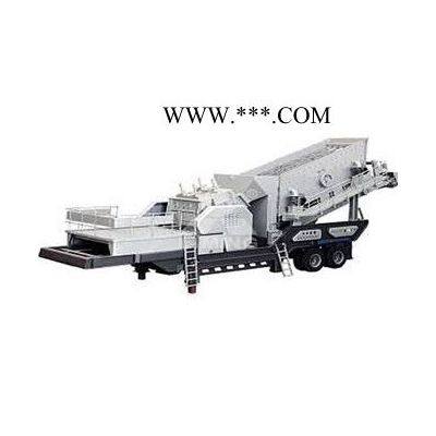 思科移動(dòng)破碎機(jī)廠家 鵝卵石移動(dòng)破碎機(jī) 反擊式移動(dòng)破碎站