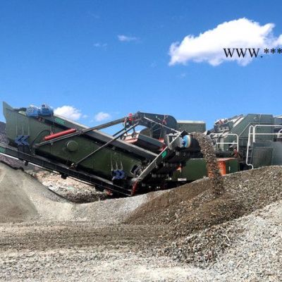 一路行1520 1520反擊破時產300噸的反擊式一體機。一體機破碎機