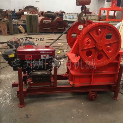 實錦小型碎石機(jī)顎式破碎機(jī)礦山風(fēng)華石頭打石子機(jī)建筑垃圾混凝土塊粉碎機(jī)河南鄭州廠家