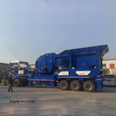邦隆廠家直供反擊式移動破碎站PP1210PFS 砂石移動破碎機石料移動制沙機 移動拖車破碎機 支持定制節(jié)能環(huán)保