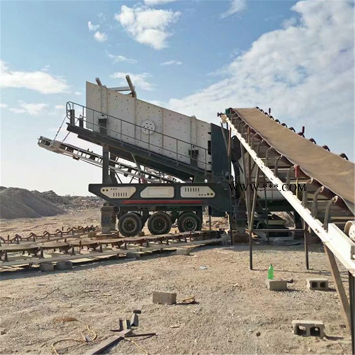 反擊式移動破碎站廠家 礦石反擊式破碎機 工業(yè)廢渣破碎站