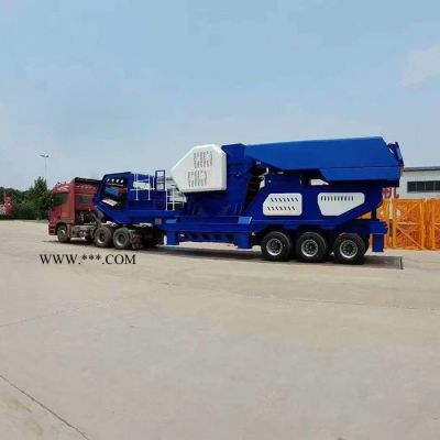 邦隆廠家直供PP1010新型反擊式破碎機 小型移動制砂機 碎石小型破碎車 支持定制 價格實惠