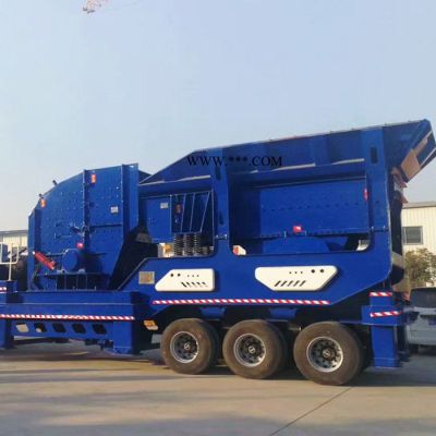 邦隆廠家直供PP1008小型碎石移動破碎站 石屑移動破碎機 破碎后分離好 產量大 價格便宜 支持定制 移動反擊式破碎機