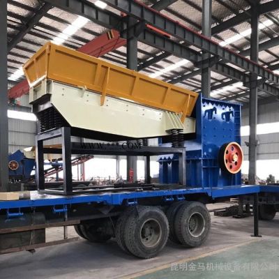 昆明多功能移動(dòng)破碎機(jī) 強(qiáng)制建筑垃圾破碎機(jī) 移動(dòng)破碎機(jī)價(jià)格 移動(dòng)式制砂破碎機(jī)設(shè)備 破碎機(jī)廠家現(xiàn)貨 金馬機(jī)械