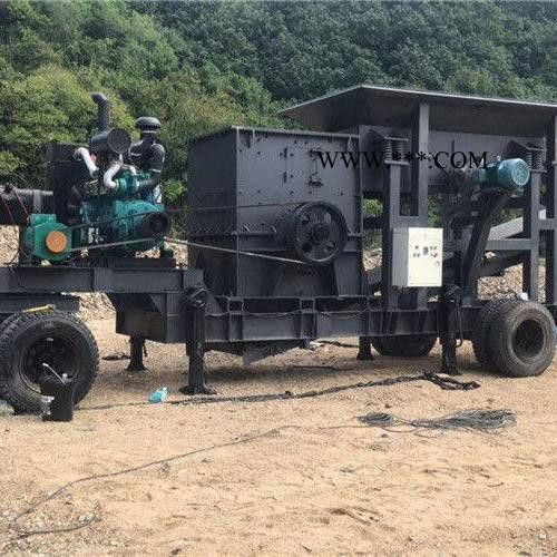 錘式破碎機 移動破碎機 破碎制沙生產(chǎn)線 破碎機廠家發(fā)貨