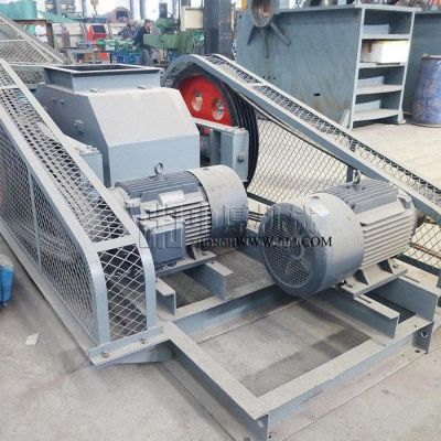 中厚2PGC400×600對(duì)輥破碎機(jī) 輥式破碎機(jī)廠家 脆性物料破碎機(jī)
