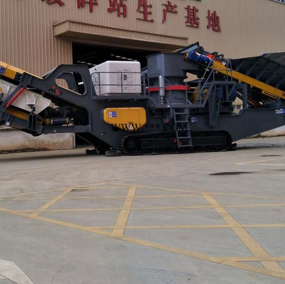 【東蒙機(jī)械】履帶式移動(dòng)破碎站 建筑垃圾處理  移動(dòng)破碎站 礦山破碎機(jī)