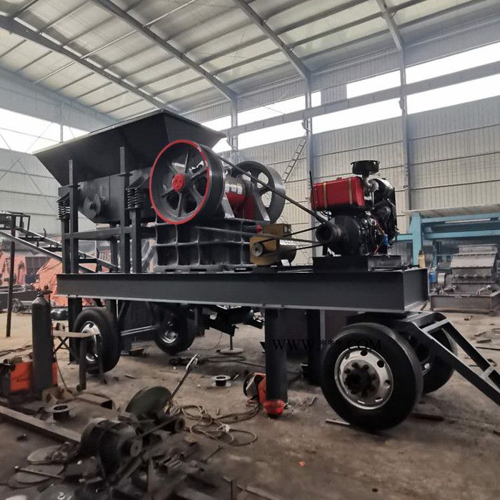 長葛 供應小型移動鄂式破碎機 碎石鄂式細碎機廠家 全自動鄂式破碎機操作簡單使用方便
