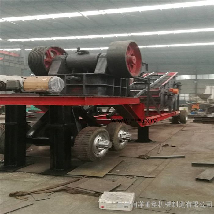 PE顎式破碎機(jī) 環(huán)保型顎式破碎機(jī) 移動式顎式破碎機(jī) 潤洋 廠價直供