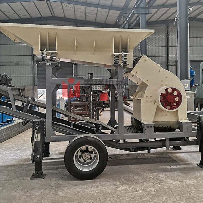 建筑垃圾處理破碎機(jī)顎式破碎機(jī)石料破碎機(jī)石子正形破碎機(jī)移動制砂機(jī)圖片