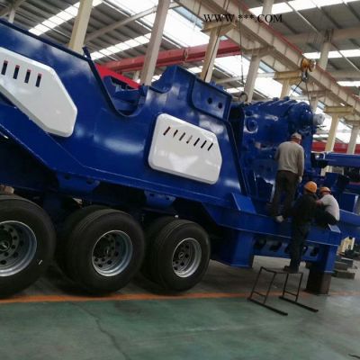 邦隆廠家直供69移動(dòng)顎式破碎機(jī) 顎式移動(dòng)破碎站  鵝卵石移動(dòng)破碎站** 支持定制 價(jià)格便宜