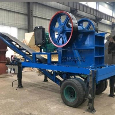 宏新源移動顎式破碎機(jī)廠家|pe250x400鄂式破碎機(jī)|公路石子粉碎機(jī)|小顎破批發(fā)