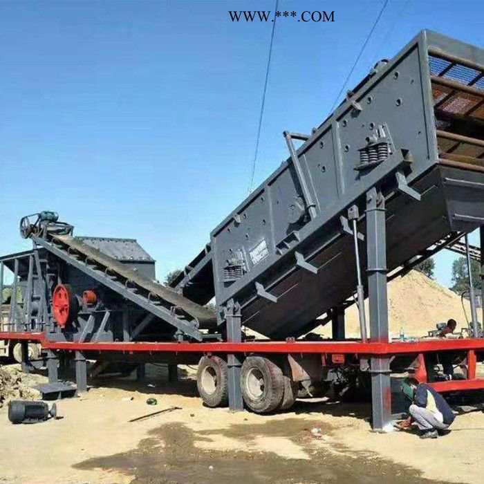 移動破碎機 移動破碎機廠家 破碎機現(xiàn)貨直銷 多功能破碎機 鄂式移動破碎機 移動式破碎