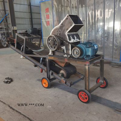 銘恩機(jī)械**180*350錘式破碎機(jī) 小型移動破碎機(jī) 破碎機(jī)價格