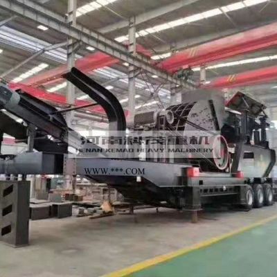 反擊式移動破碎機 建筑垃圾移動破碎站 移動破碎機 移動式箱式破碎機