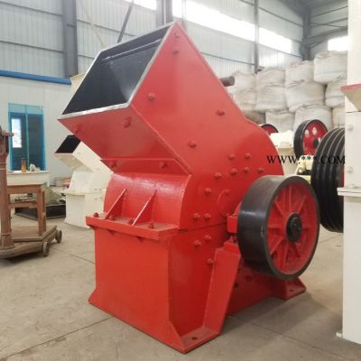 百旭機械礦山破碎機廠家 移動式錘式制砂機 小型建筑垃圾錘式破碎機
