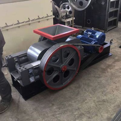 邦隆2PG400x250礦渣破碎機(jī) 小型雙輥式破碎機(jī)