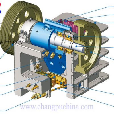 供應(yīng)破碎比大 產(chǎn)品粒度均勻 顎式破碎機(jī)