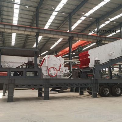 移動(dòng)式破碎機(jī)大型制砂破碎機(jī)錘式破碎站多功能建筑垃圾處理設(shè)備金馬機(jī)械