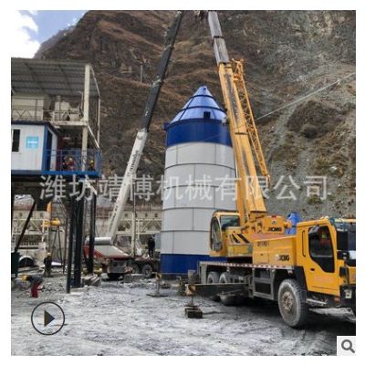 供應(yīng)各種型號水泥罐 攪拌站水泥倉 安需求定制工地顆粒粉料倉