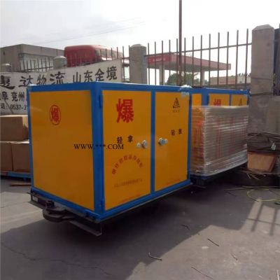 井下運(yùn)輸危險(xiǎn)品的礦車 可移動式軌道運(yùn)輸箱