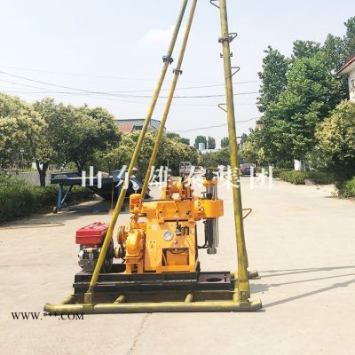 200型地質(zhì)普查勘探鉆機(jī) 勘探取樣巖心設(shè)備 家用打井機(jī)