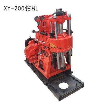 石油勘探GK200地質(zhì)巖心鉆機(jī)制造廠家 全液壓水井鉆機(jī)